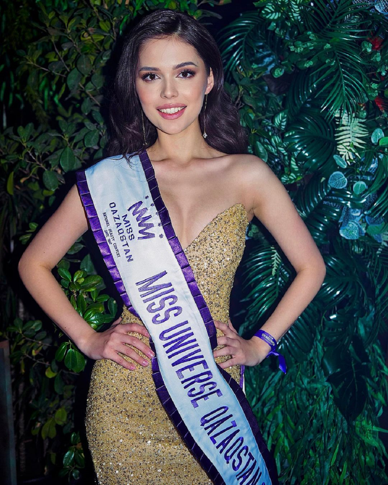 Siguen los escándalos en el Miss Universo: renuncia otra candidata Diana Tashimbetova, Miss Kazajistán 2022 Foto: Instagram