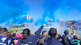 Una experiencia tribunera a quemarropa, a cargo de Ulises Naranjo. Foto Gentileza Mafalda Faggian