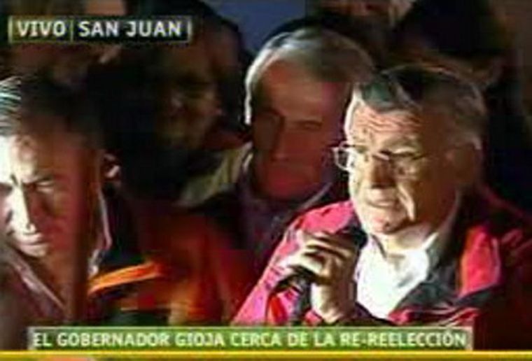 Gioja convocó al pueblo sanjuanino y a la oposición. Foto: Captura de pantalla