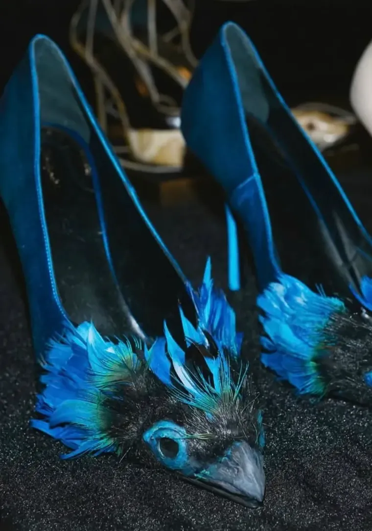 Los zapatos que llevó Zendaya bajo el vestido.