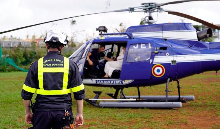 Los daños en el archipiélago son cuantiosos. Foto: Dpa.