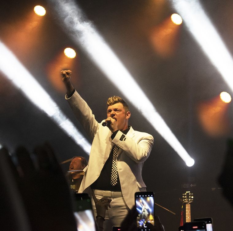 Nick Carter volvió a la Argentina luego de cuatro años Foto: PH @fer.redes