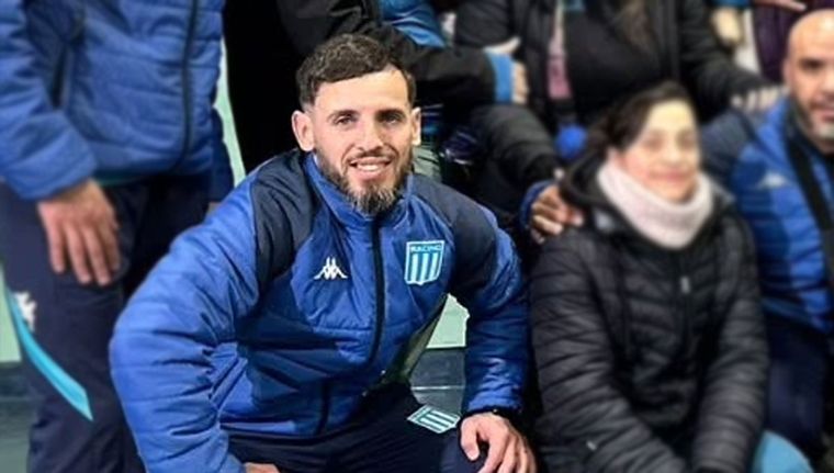 Díaz era entrenador de boxeo en Racing y docente en la Universidad Nacional de Avellaneda (UNDAV). Foto: Instagram @boxeoracing