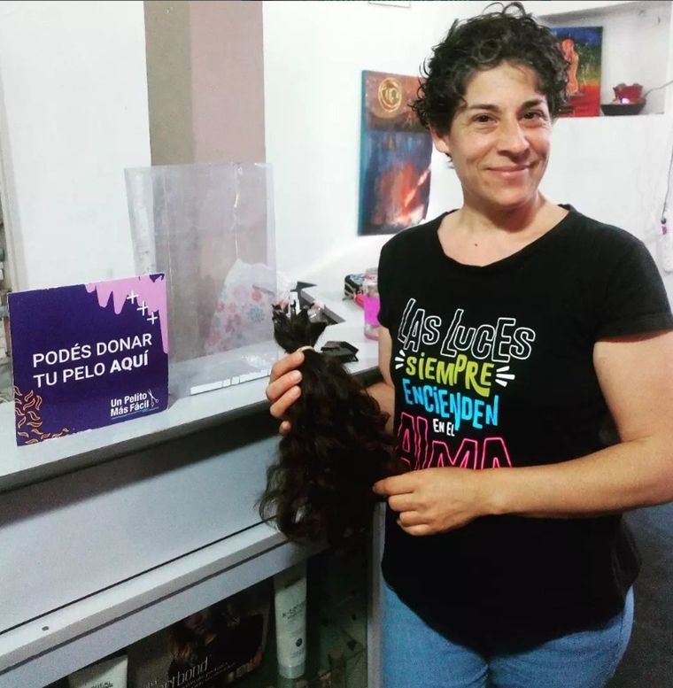 Sólo 15 centímetros de pelo son suficientes para que puedan realizarse pelucas