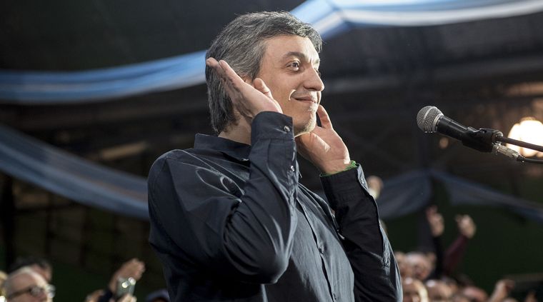 ignacio Saavedra es quien maneja los eventos del Frente de Todos. Foto: Gentileza Fabian Rodriguez