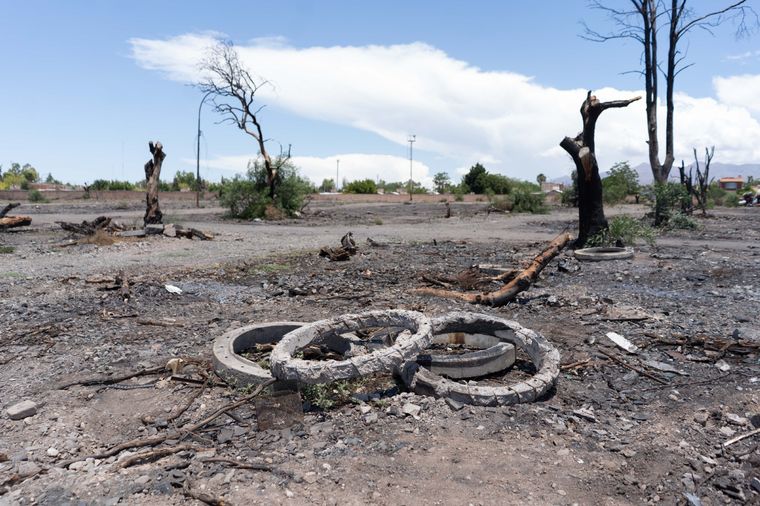 La playa San Agustín fue saneada. Se retiraron 28 mil vehículos. Ahora será un barrio. Foto: Gentileza