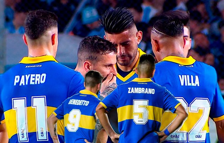 Hubo un fuerte ida y vuelta entre Bendedetto y Zambrano que terminó en la pelea a las trompadas.