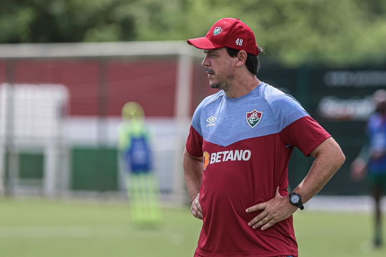 Fernando Diniz, el técnico de Fluminense Foto: @FluminenseFC