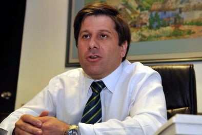 MDZol | Marcelo Costa, de regreso a su oficina. Foto: Nacho Gaffuri / MDZ