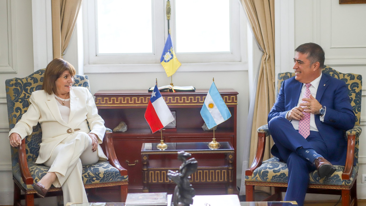 Patricia Bullrich se reunió con el alcalde de Santiago de Chile y piensa en el 2027