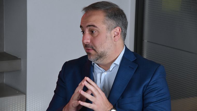 El intendente Matías Stevanato en diálogo con MDZ. Foto: Rodrigo DAngelo / MDZ