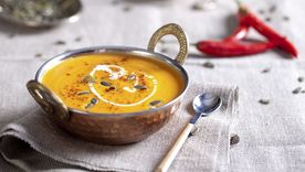 Una sopa crema de calabaza que vas a amar. Foto: hogarmania.com