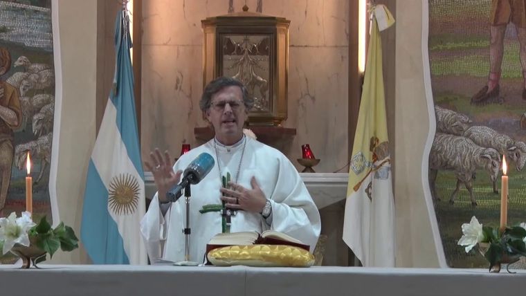 Monseñor Jorge García Cuerva. Foto: Telam