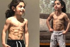 tiene solo seis anos y vas a envidiarle los abdominales