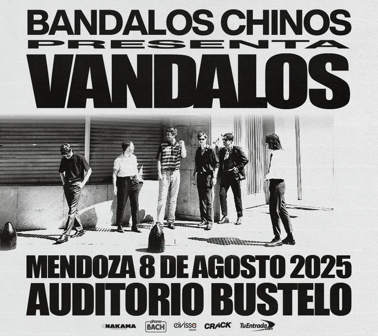 BANDALOS CHINOS. Créditos: Tuentrada.com BANDALOS CHINOS. Créditos: Tuentrada.com