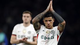 Enzo Fernández pide perdón tras la dura derrota de Chelsea frente a PSG en París Enzo Fernández pide perdón tras la dura derrota de Chelsea frente a PSG en París