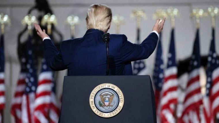 Trump dejará de ser presidente este miércoles.