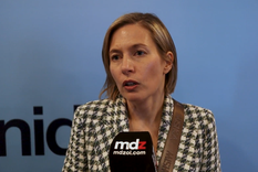 La empresaria Carolina Castro pidió garantías para el crecimiento de la industria automotriz Foto: Federico Bruno