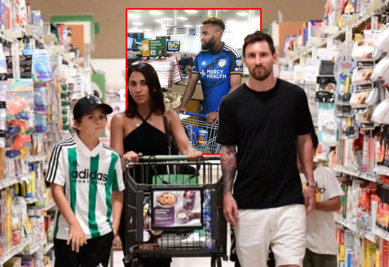 El meme del Cincinatti, próximo rival del Inter Miami, por la ida de Messi al supermercado