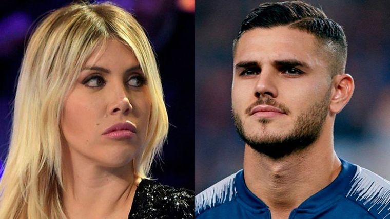 Wanda Nara y Mauro Icardi