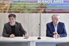Kicillof y Ziliotto, esta semana, en La Pampa