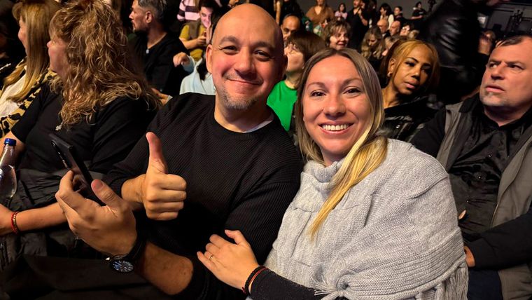 Juan Carlos Gómez e Ivana Bracco. Juan Carlos Gómez e Ivana Bracco.