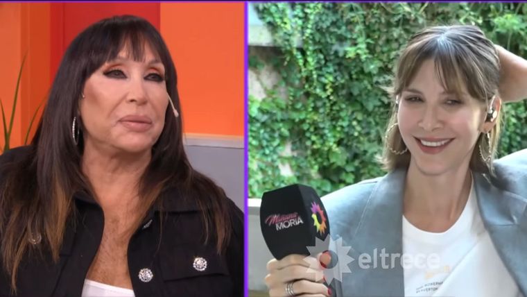 Moria Casán entrevistó este martes a Guillermina Valdés para su programa, La mañana con Moria.