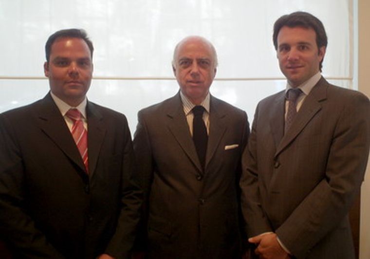 Gastón Verdugo, Eduardo Arrobas y Guillermo Mansilla. Foto: Anabel González/MDZ