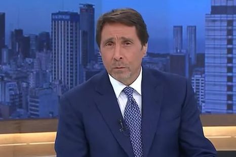 Eduardo Feinmann regresó a la pantalla de A24 tras unos años en LN+. Foto: Captura de video A24 Eduardo Feinmann regresó a la pantalla de A24 tras unos años en LN+. Foto: Captura de video A24