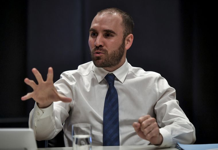 El ministro de Economía, Martín Guzmán. Foto: Télam