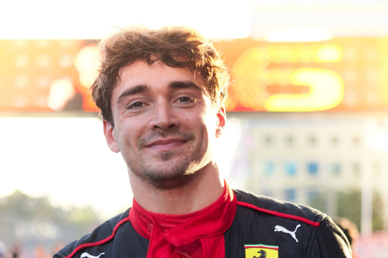 Leclerc hizo la pole en el Gran Premio de Azerbaiyán en el regreso de la Fórmula 1 Foto: Ferrari