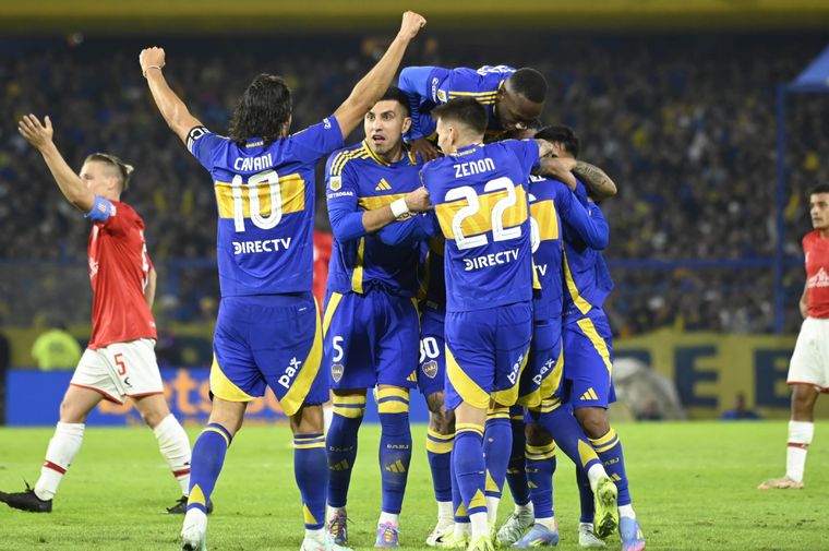 Boca venció a Estudiantes en la Bombonera. Foto: Fotobaires