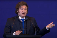 Javier Milei en el encuentro de Líderes de La Rural. 