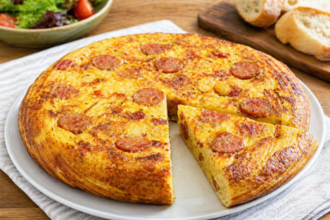 Aprendé a hacer tortilla de papas con salchicha, la receta perfecta Aprendé a hacer tortilla de papas con salchicha, la receta perfecta