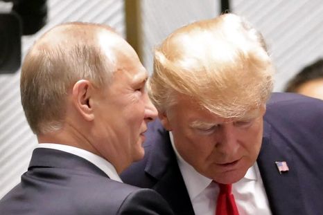 Vladimir Putin y Donald Trump volverán a verse cara a cara. Foto Efe Vladimir Putin y Donald Trump volverán a verse cara a cara. Foto Efe