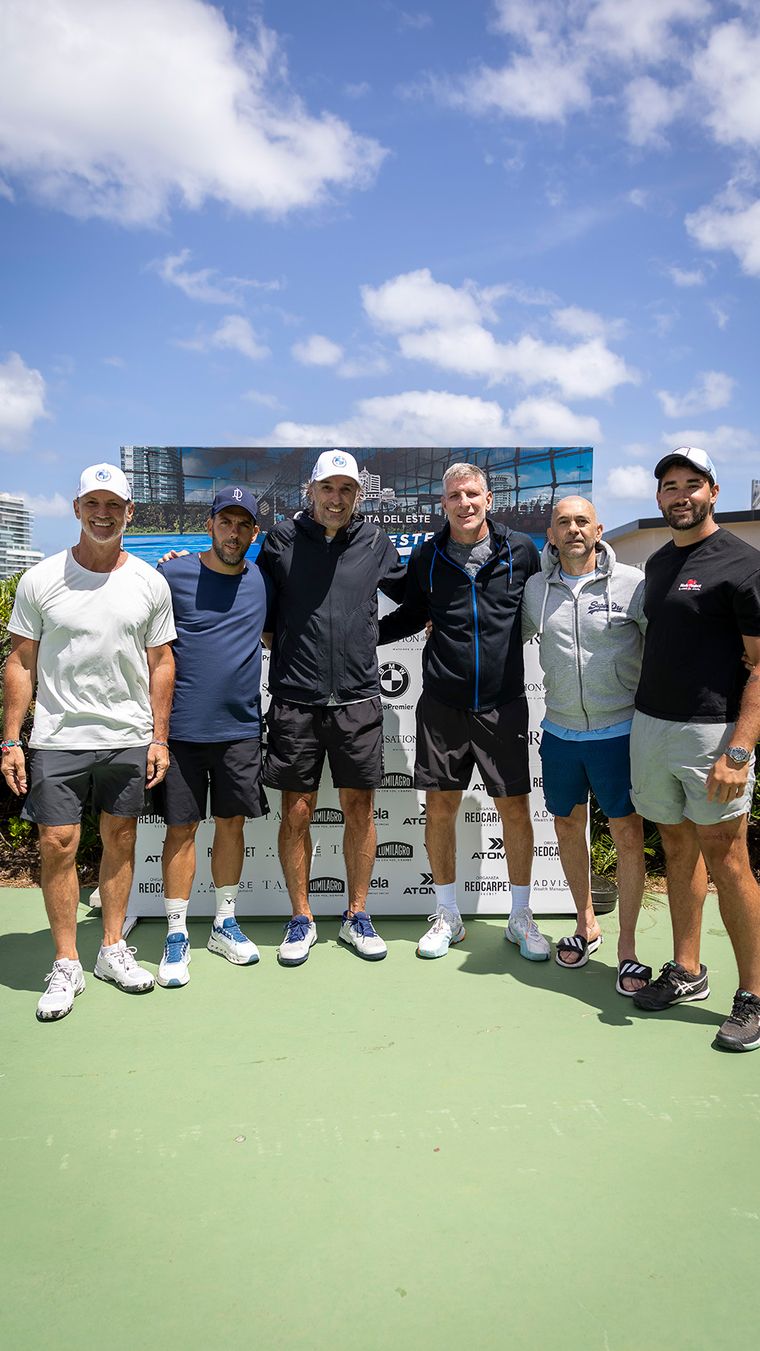 La foto de la final del torneo. La foto de la final del torneo.