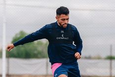 Maximiliano Amarfil, durante la práctica de la Lepra. Foto: Instagram Independiente Rivadavia Maximiliano Amarfil, durante la práctica de la Lepra. Foto: Instagram Independiente Rivadavia