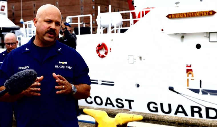 Guardia Costera de USA La Guardia Costera de USA, al frente del operativo. Foto: Efe.