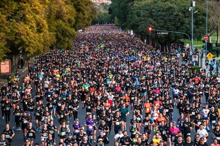 Maratón La Ciudad de Buenos Aires celebrará una nueva edición de la carrera que se celebra desde 1984 Foto: Maratón de Buenos Aires
