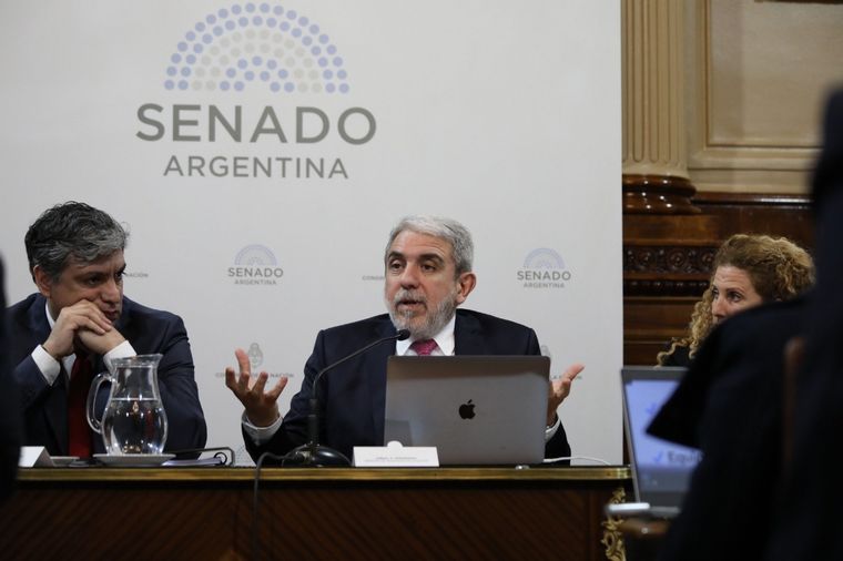 Foto: Twitter de Aníbal Fernández