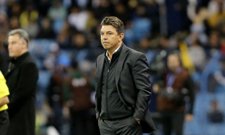 Marcelo Gallardo viajó a Arabia. Foto: Noticias Argentinas