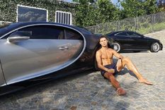 Cristiano Ronaldo tiene una fabulosa colección de autos. Foto: Instagram.