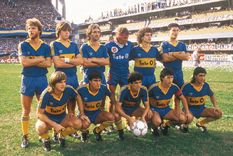 Una de las tantas formaciones en las que jugó Comitas. Foto: El Gráfico