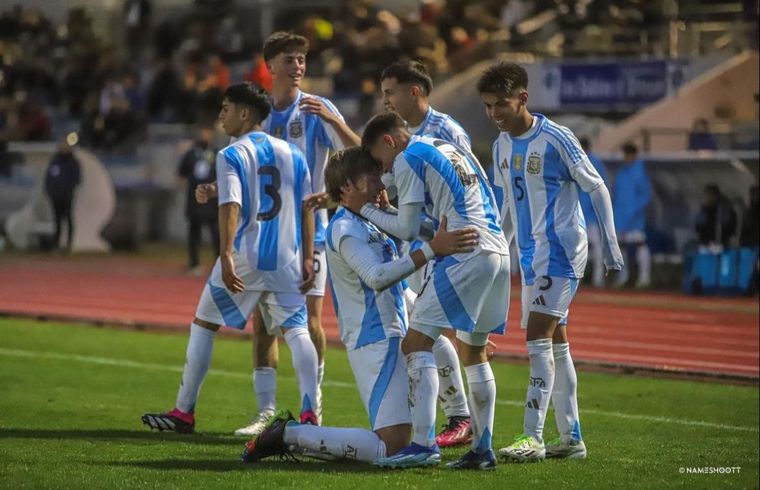 Tomás Parmo fue muy elogiado por un reconocido ojeador. Foto: @tomiparmo