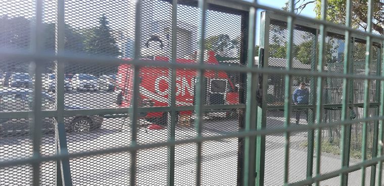 Comodoro Py amaneció con un fuerte operativo de seguridad.