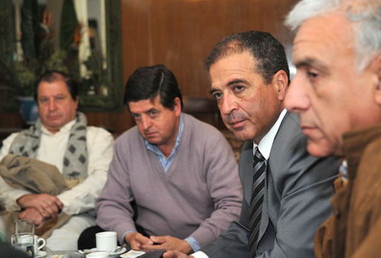 Encabezaron el pedido Luis Leiva y Roberto Vélez. Foto: Pachy Reynoso / MDZ