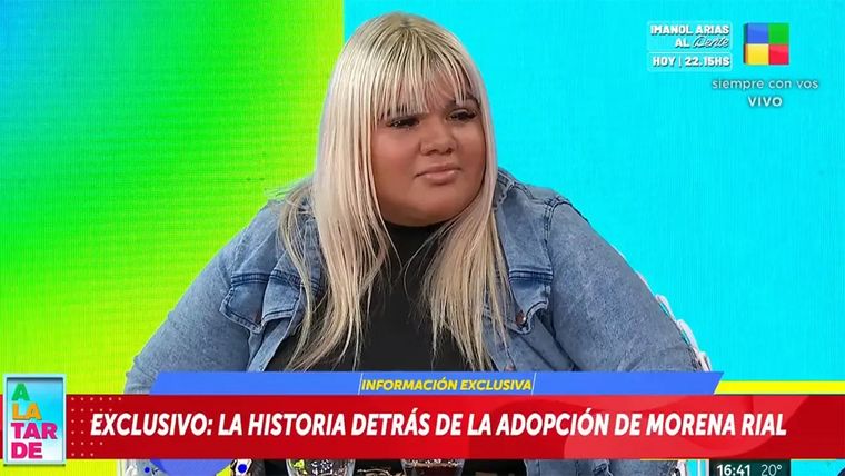 Morena Rial aportó al rating de A la Tarde Foto: Captura TV