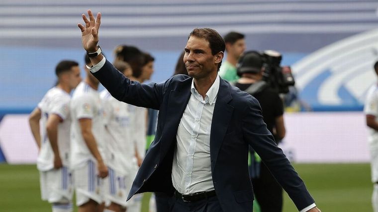 Rafael Nadal elogió lo hecho por el madrid en la Champions. Foto: Archivo