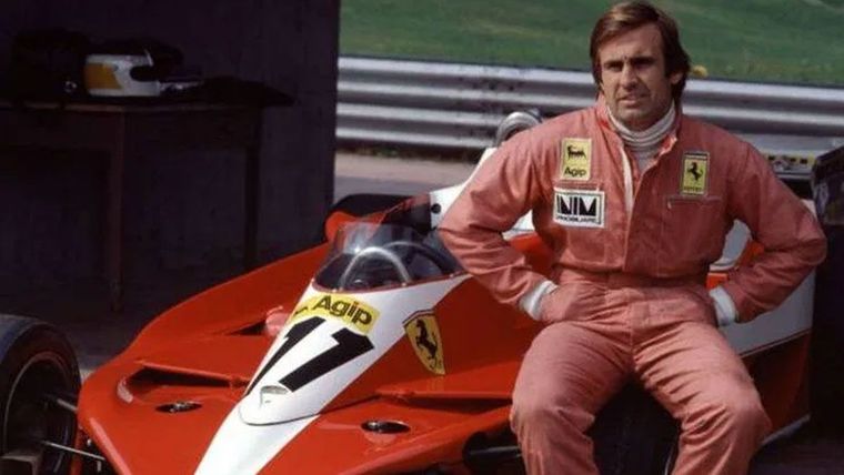 Lole Reutemann corrió para Ferrari entre 1976 y 1978. Foto: Fórmula 1