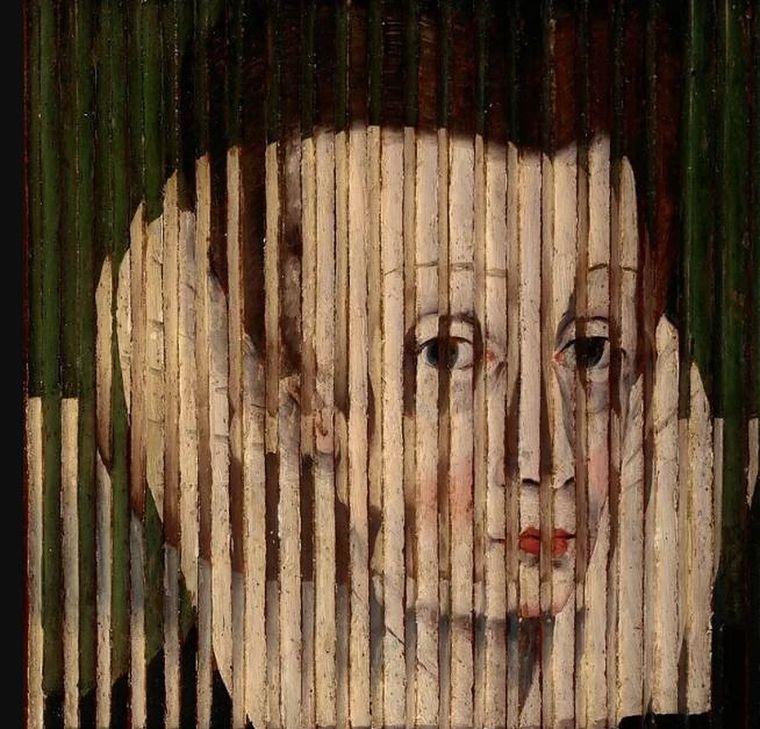 Anamorfosis, llamada María, Reina de Escocia, 1542-1587. Reinó 1542-1567. Autor desconocido. National Galleries Of Scotland. Foto: GETTY IMAGES